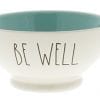 Rae Dunn By Magenta BE WELL Cereal LL Bowl Blue Interior 0 100x100