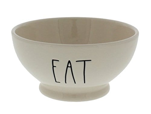 Rae Dunn By Magenta EAT Ice Cream Cereal Bowl 0