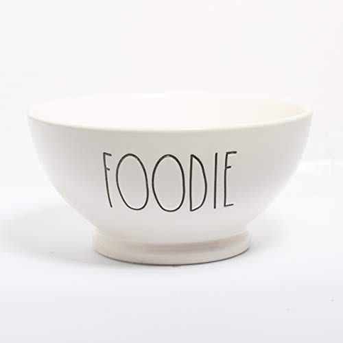 Rae Dunn By Magenta FOODIE Ice Cream Cereal Bowl 0