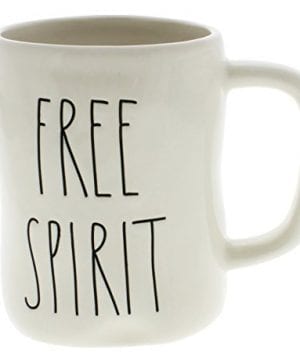 Rae Dunn By Magenta FREE SPIRIT Ceramic LL Coffee Mug 0 300x360