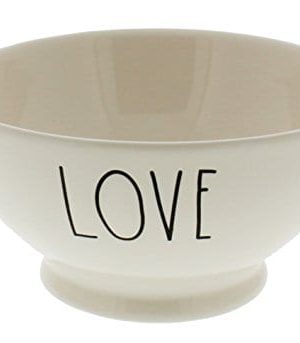 Rae Dunn By Magenta LOVE Ice Cream Cereal Bowl 0 300x343