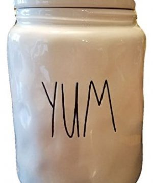 Rae Dunn By Magenta Large Letter YUM Canister Artisan Collection 0 300x360