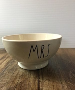 Rae Dunn By Magenta MR MRS Ice Cream Cereal Bowl 0 0 300x360