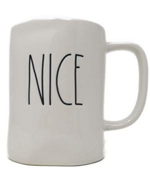 Rae Dunn By Magenta NICE Ceramic LL Coffee Mug 0 0 300x360