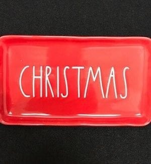 Rae Dunn Christmas Platters and Serving Trays