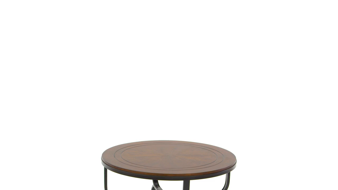 Signature Design By Ashley Ferlin Circular Occasional Table Set