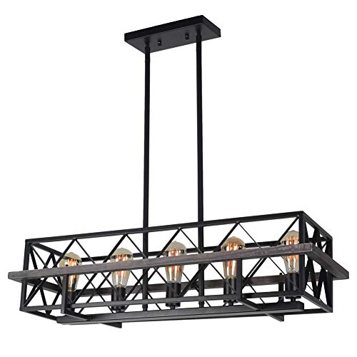 iron dining room light fixtures