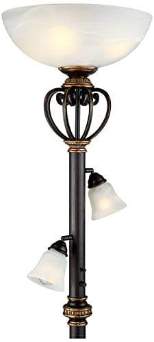 Calistoga Light Blaster Traditional European Torchiere Floor Lamp