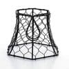 Cleveland Vintage Lighting 30398A Chicken Wire Clip On Shade Hexagonal Black 575 X 5 X 4 Inches 0 100x100