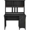 Elegant Traditional Mission Style Computer Desk And Hutch Black Finish 0 100x100