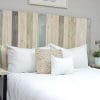 Farmhouse Mix Headboard Queen Size Hanger Style Handcrafted Mounts On Wall Easy Installation 0 100x100