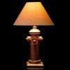 Glitzhome 2165H Table Lamp Farmhouse Rustic DesignTraditional Elegant Polyresin Hydrant And Wooden Base With Neutral Lampshade SoftAmbient Lighting Perfect For Living RoomOffice 0 100x100