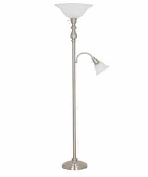 floor lamp with reading arm