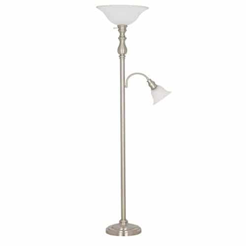 Ravenna Home Traditional Standing Floor Lamp With Reading Light Home Traditional Standing Floor Lamp