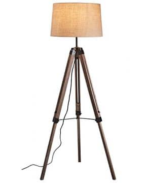cream tripod floor lamp