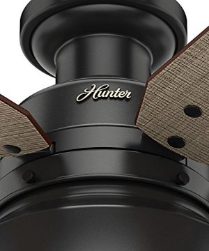 Hunter 59310 Mill Valley 52 Ceiling Fan With Light Large Matte Black 0 5 300x360