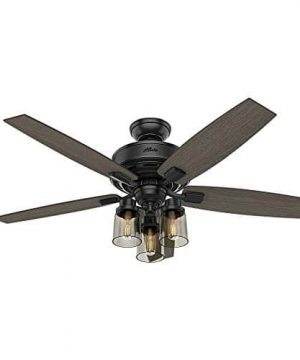 Hunter Fan Company 54189 Ceiling Fan Large Matte Black 0 300x360