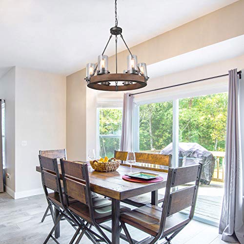 dining room chandeliers rustic