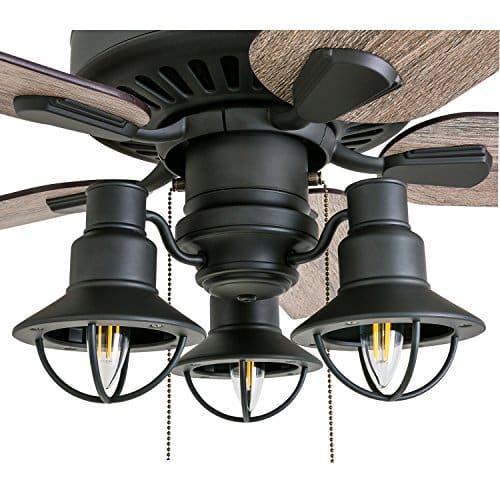 Prominence Home 50756 01 Ennora Farmhouse Ceiling Fan 3 Speed Remote 52 BarnwoodTumbleweed Aged Bronze 0 1