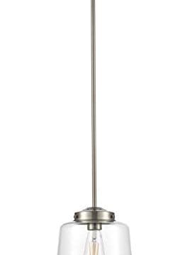Scolare Vintage Pendant Light Brushed Nickel Kitchen Island Light With LED Bulb LL P274 BN 0 3 261x360