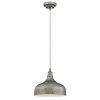 Westinghouse Lighting 6330100 One Light Indoor Pendant Antique Steel Finish With Metal Shade 0 100x100