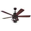 Westinghouse Lighting 7217100 Stella Mira 52 Inch Vintage Ceiling Fan Reversible Blades Oil Rubbed Bronze Finish 0 100x100