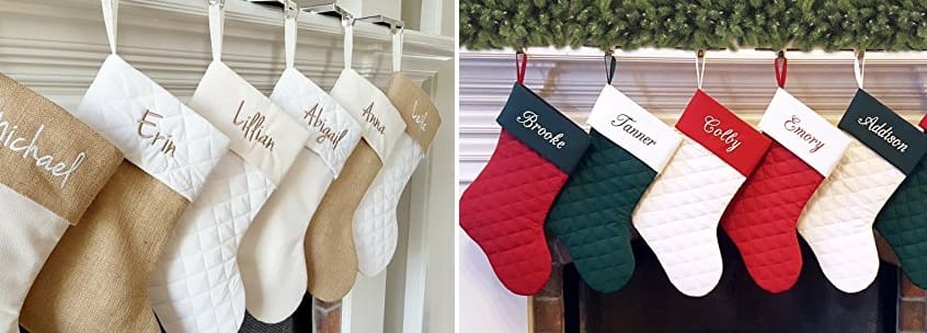 farmhouse christmas stockings