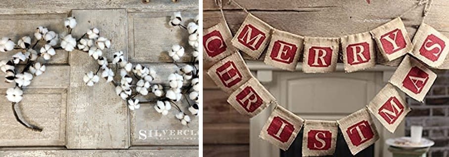 Farmhouse Christmas Garlands & Rustic Garlands - Farmhouse Goals