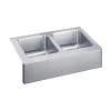 Elkay ELUHF3320 Lustertone Classic Equal Double Bowl Farmhouse Stainless Steel Sink 0 100x100