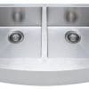 Franke Kinetic 33 Apron Front Farm House Double Bowl Kitchen Sink Stainless Steel 0 100x100