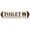 NIKKY HOME Vintage Rustic Toilet Door Sign Wall Plaque Sign 12 In By 312 In 0 100x100