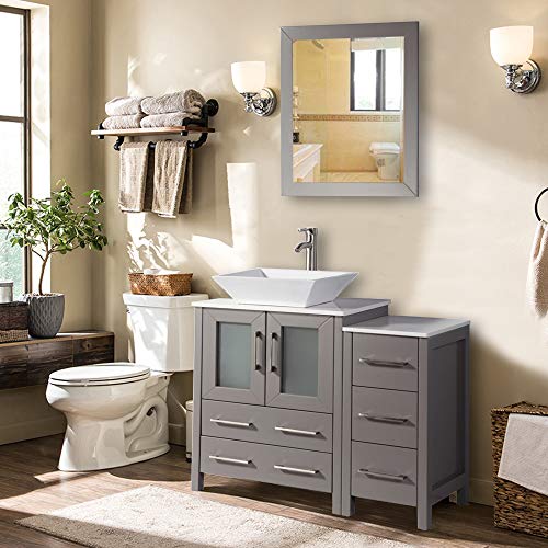 36 Bathroom Vanity Combo 36 Bathroom Vanity In Grey Broadway Vanities If You Find The Drain 8839