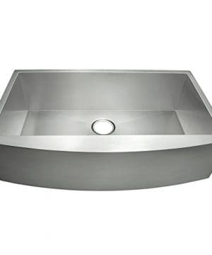 GV Farmhouse Undermount Handmade Stainless Steel Kitchen Sink 30 Inch Single Bowl Basin 30 X 20 X 9 With 35 Drain Opening 0 300x360