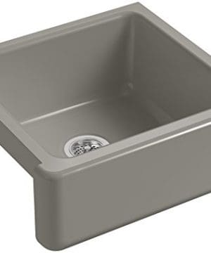 KOHLER-K-5665-K4-Whitehaven-Farmhouse-Self-Trimming-23-1116-Inch-x-21-916-Inch-x-9-58-Inch-Undermount-Single-Bowl-Kitchen-Sink-with-Tall-Apron-Cashmere-0