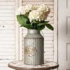 Vintage Industrial Farmhouse Chic Flowers And Plants Can With Handle Does Not Come With Flowers 0 100x100
