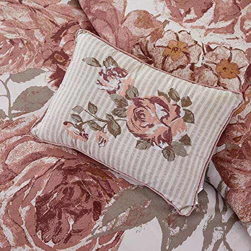 Queen Details about   Amrapur Overseas Farmhouse 8-Piece Embellished Comforter Set Off-White/R 