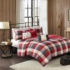 Country-Farmhouse-Rustic-Red-Plaid-Buffalo-Check-King-Quilt-Set-6-Piece-Set-Homemade-Wax-Melts-0