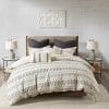 InkIvy-Rhea-Cotton-Jacquard-Comforter-Mini-Set-KingCal-King-IvoryCharcoal-0-1