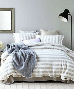French Bird /& Flowers Floral Toile Taupe Grey King Size Duvet Cover Bedding Set