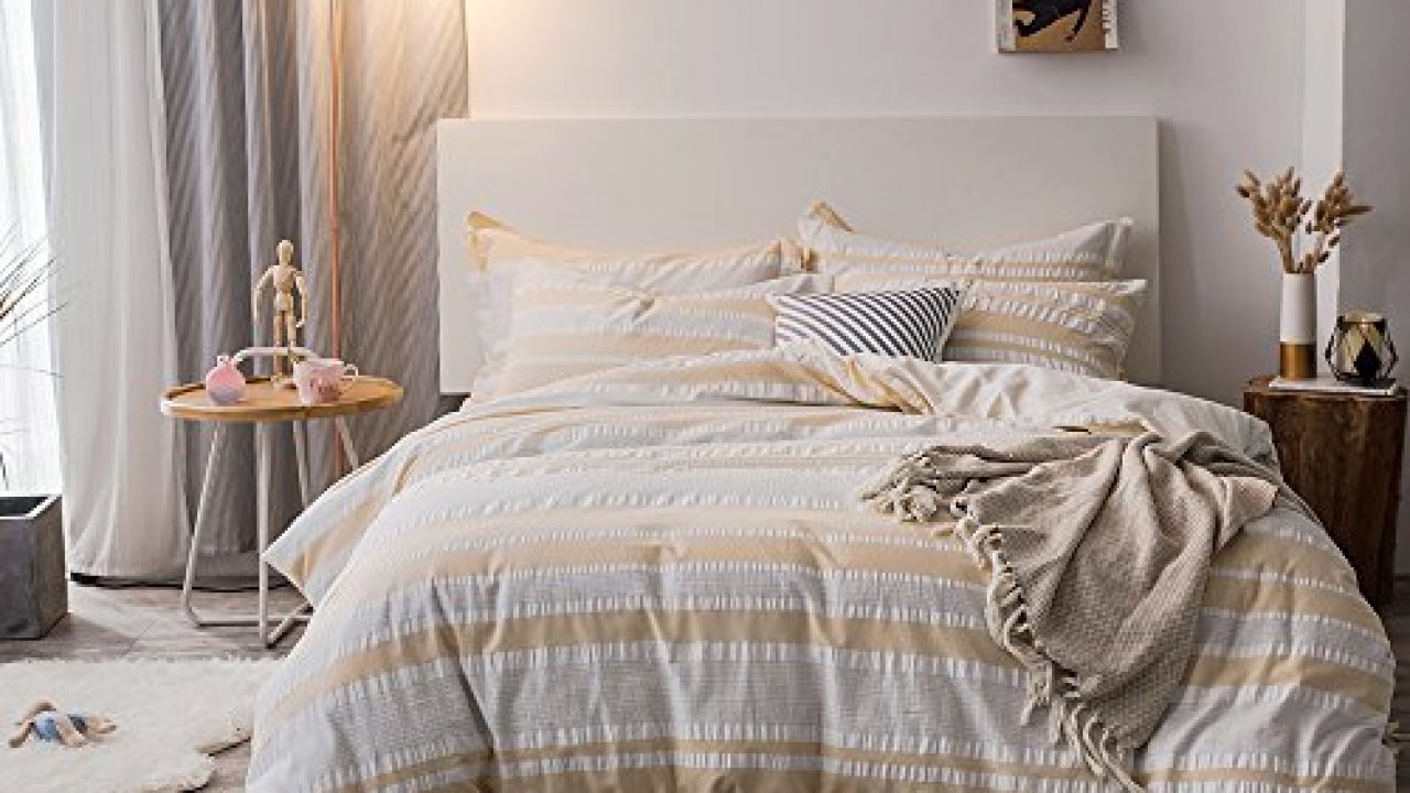 Textile Warehouse Stripe Grey White Striped Duvet Cover Bedding Set 100/% Cotton