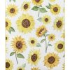 Sweet Jojo Designs Yellow Green And White Sunflower Boho Floral Baby Girl Nursery Crib Bedding Set With Bumper 9 Pieces Farmhouse Watercolor Flower 0 2 100x100