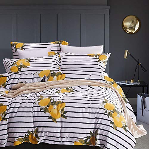 Wake In Cloud Striped Comforter Set 100 Cotton Fabric With