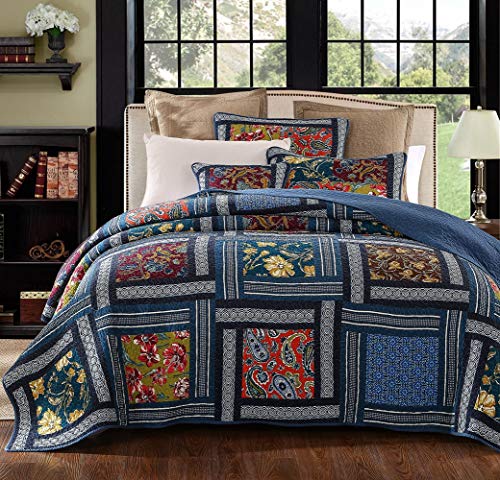 queen size bedspread with matching curtains