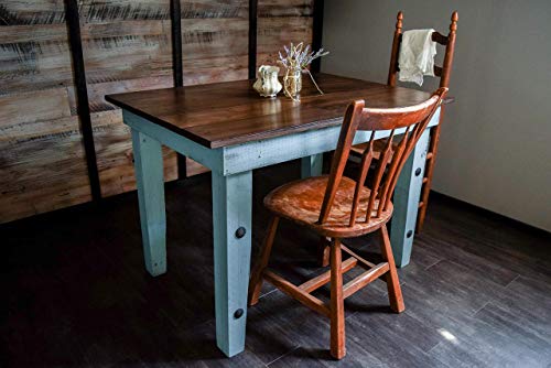 Dining Kitchen Nook Farmhouse Table, Solid Wood Farmhouse Dining Table