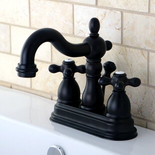 Heritage+Centerset+Bathroom+Faucet+with+Drain+Assembly