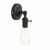 Pathson Vintage Wall Lamp 1 Light Loft Sconce With Candlestick Molding Design Industrial Wall Light Fixture 180 Degree Rotated Metal Base Cap For Farmhouse Bulbs Not Included 0 100x100