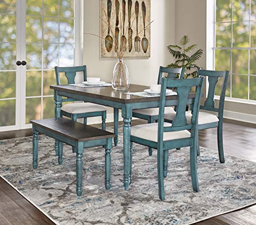 Powell Furniture Willow Dining Group Multicolored Farmhouse Goals