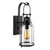 RUNNUP Industrial Wall Sconces Wall Lighting Lantern Wall Lamp Wall Fixture Loft Light With Cylinder Glass Shade Use E26 Light Bulb In Black Finish 1 Light 0 100x100