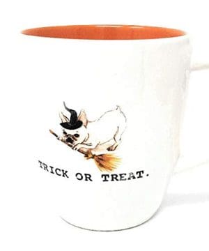Rae Dunn Halloween Trick Or Treat Dog Mug 0 300x360