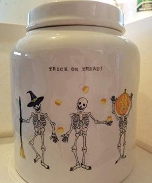 Rae Dunn Trick Or Treat Ceramic Canister 0 300x360